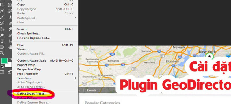 Chuẩn bị logo watermark