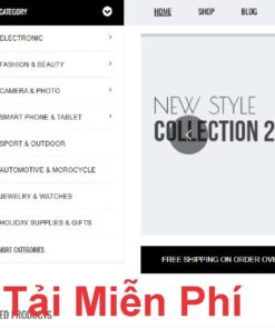 Tải download Theme thời trang và thể thao cho WooCommerce WordPress - Google drive