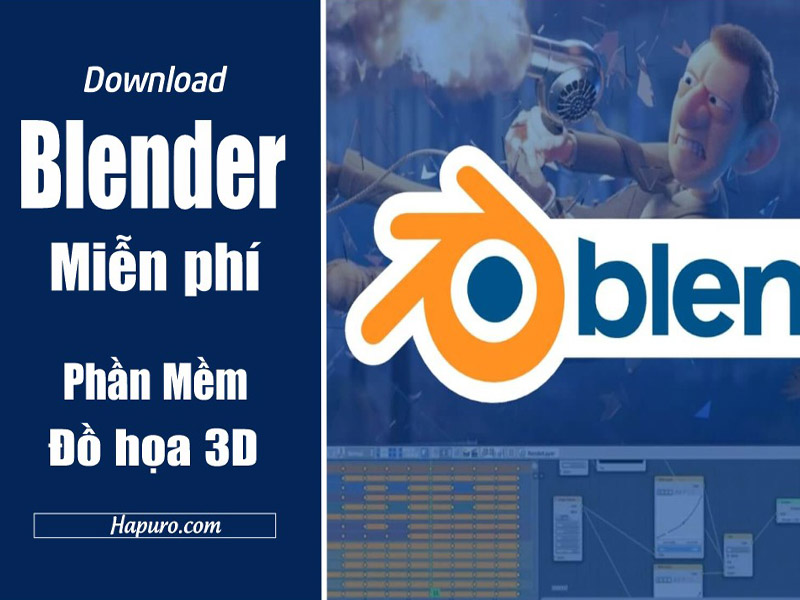 Tải download phần mềm Blender miễn phí - Google drive